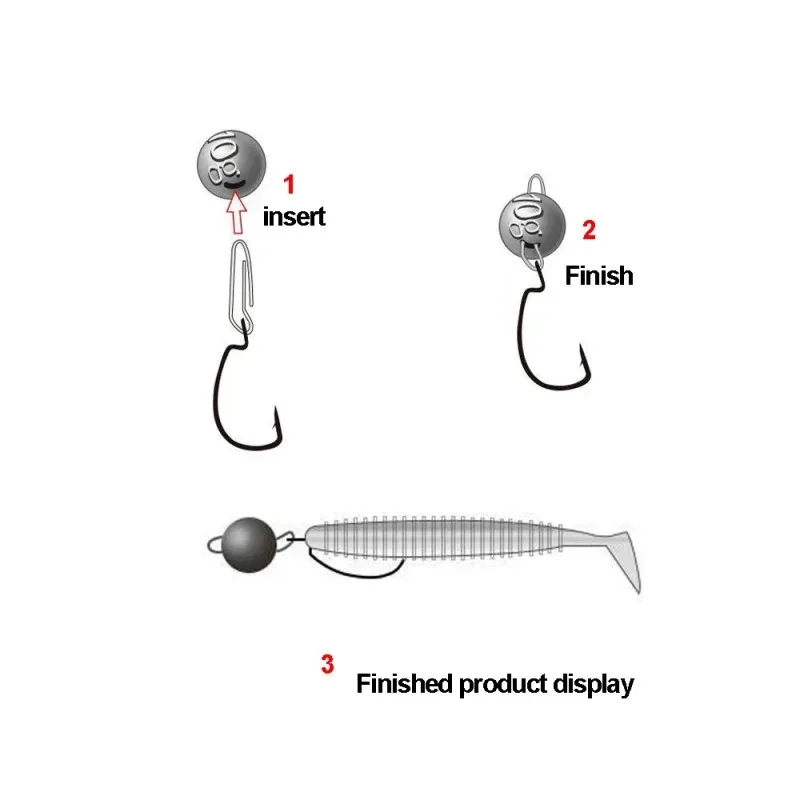 5pcs/lot 28g Fishing Weight Si - Fishing Lure Accessories recension och pris