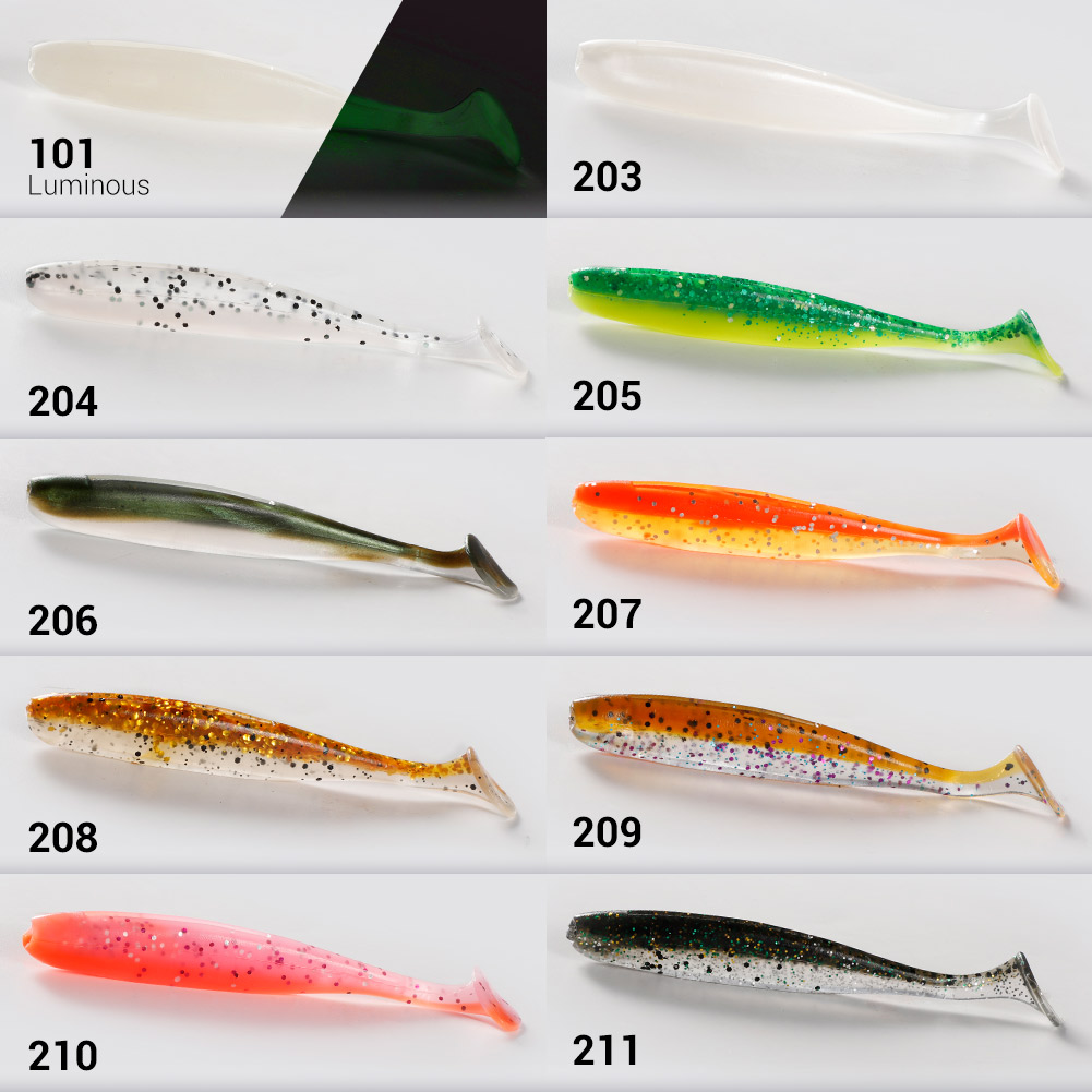 Noeby Easy Shiner Silicone Sha - Fishing Lure Soft Plastic recension och pris