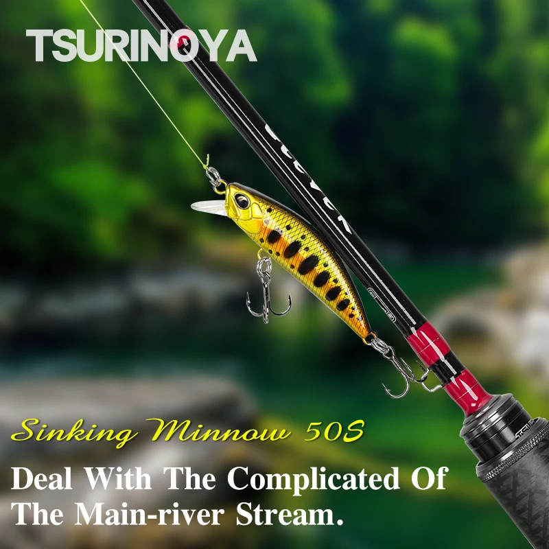 TSURINOYA Sinking Minnow Mini  - Fishing Lure Crankbait recension och pris