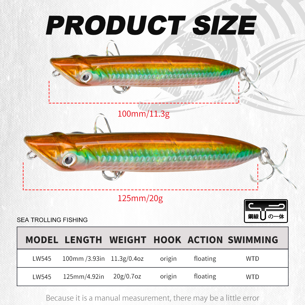 Hunthouse SLAP WALKER Pencil F - Fishing Lure Popper recension och pris