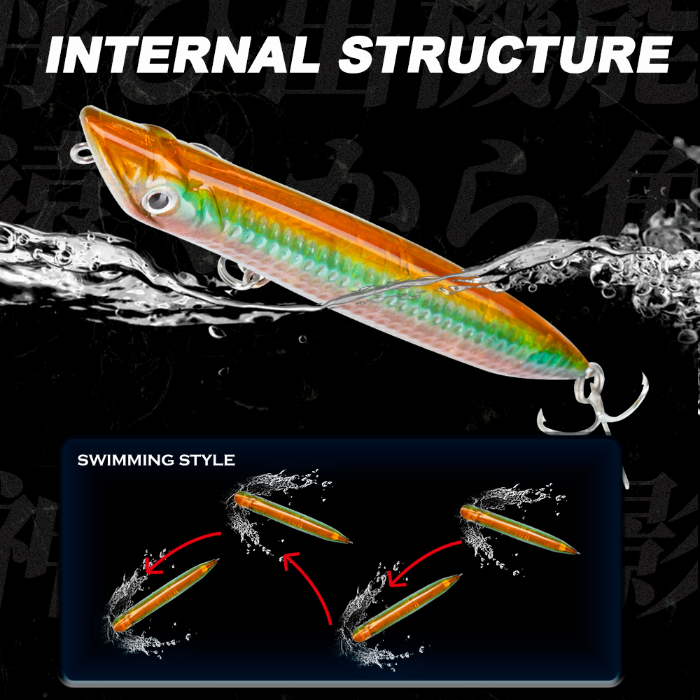 Hunthouse SLAP WALKER Pencil F - Fishing Lure Popper recension och pris