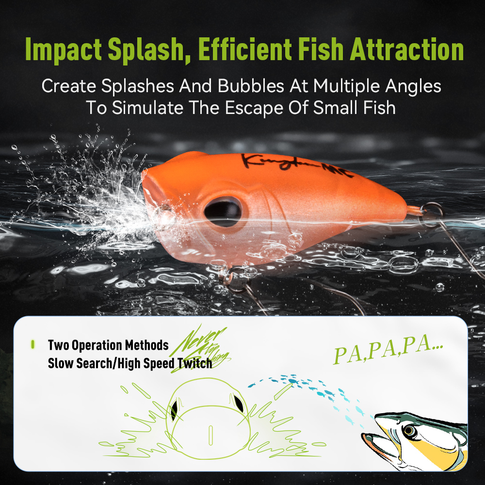 Kingdom Micro Expert Floating  - Fishing Lure Popper recension och pris