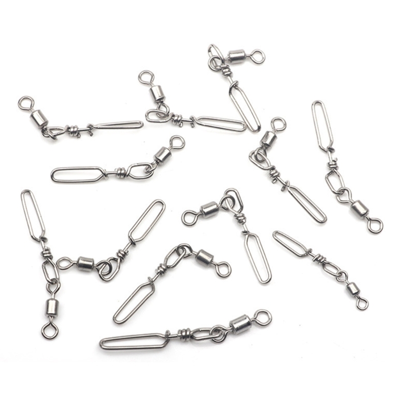 10Pcs Stainless Steel Quick Sn - Fishing Lure Making Kit recension och pris