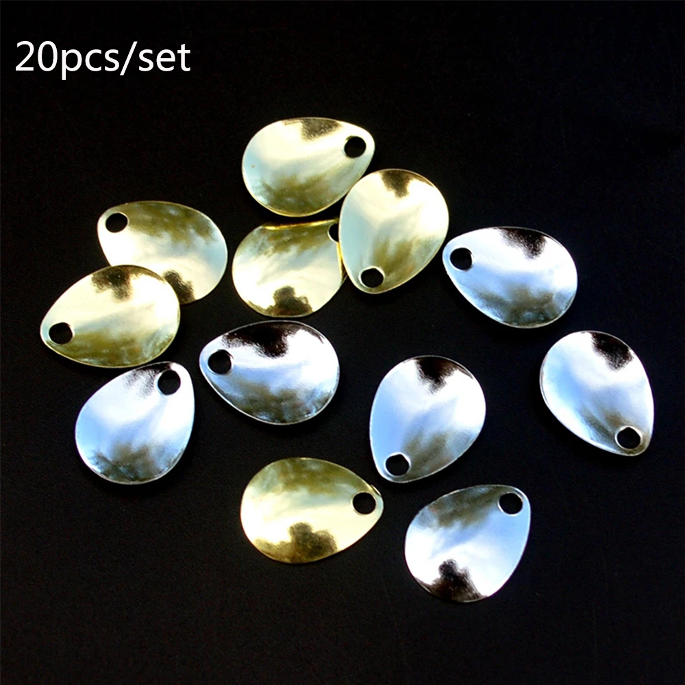 20pcs/lot Fishing Spinner Ring - Fishing Lure Blade Bait recension och pris