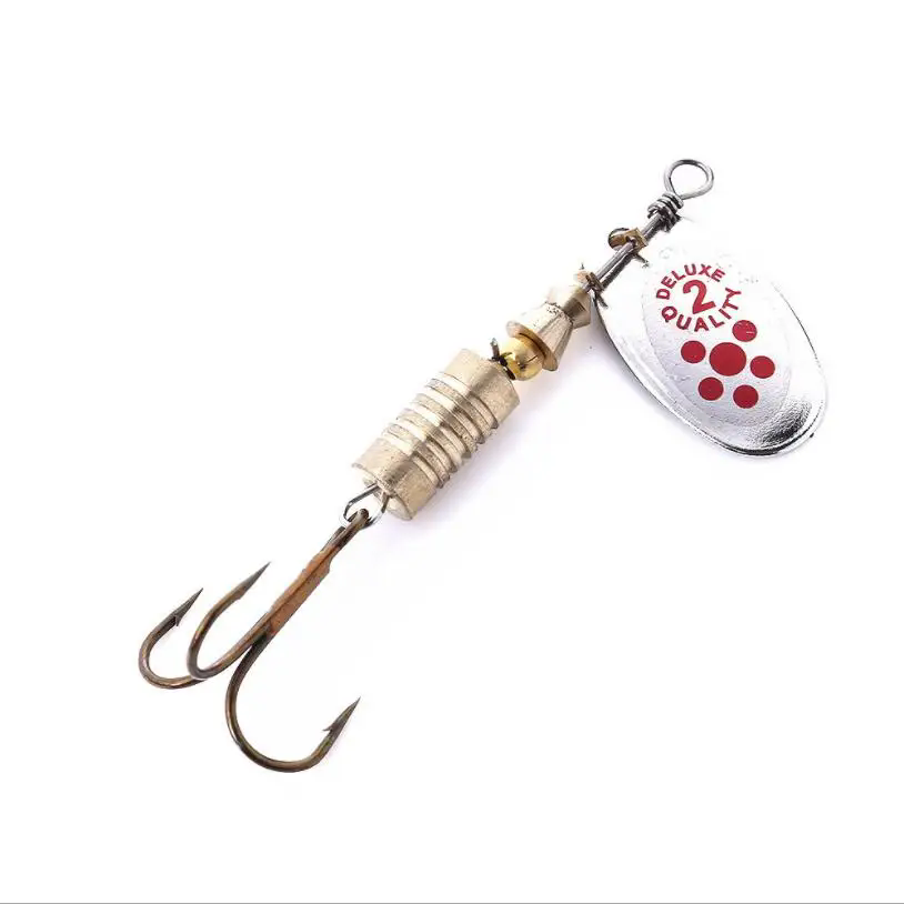 1PCS Metal Plating Spinner Bai - Fishing Lure Swimbait recension och pris