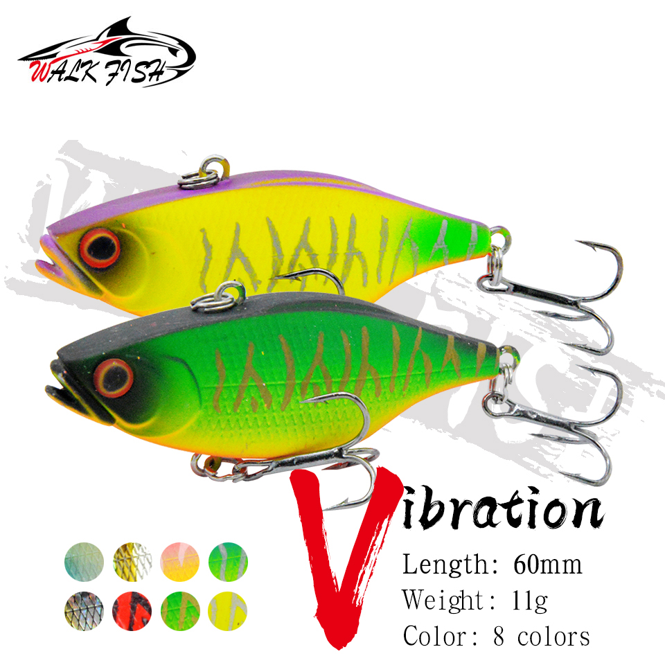 WALK FISH 1PCS 60mm 11g Vibrat - Fishing Lure Crankbait recension och pris