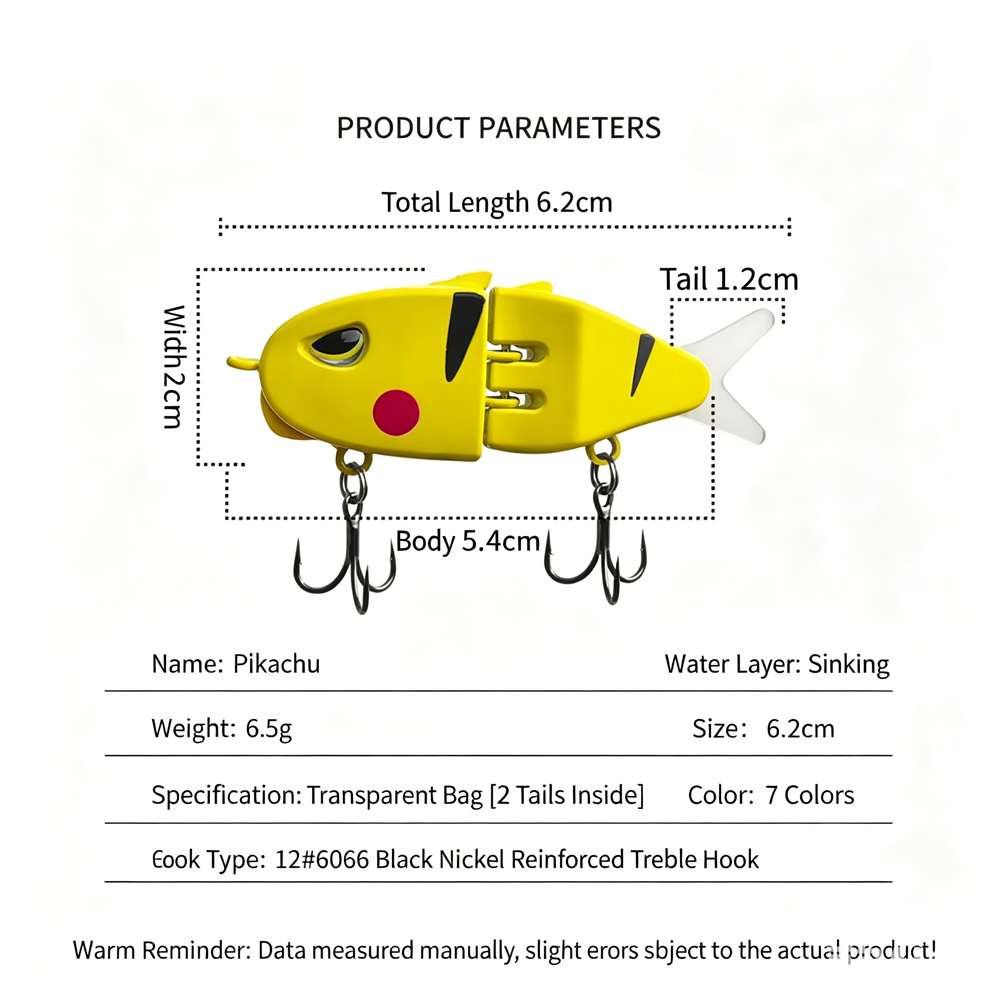 6.2cm 6.5g Swimbait Fishing Lu - Fishing Lure Popper recension och pris