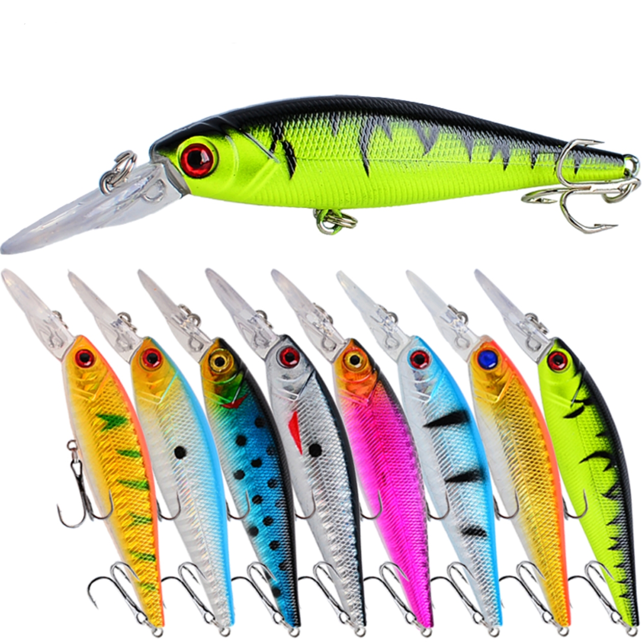 8Pcs Fishing Lure 10cm/9g Arti - Fishing Lure Swimbait recension och pris